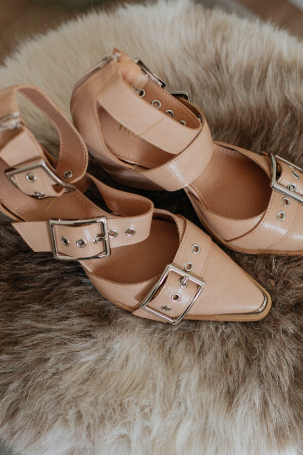 Proving My Point Heels - Beige - Image 4