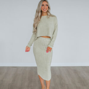 Rheanna Midi Skirt - Sand