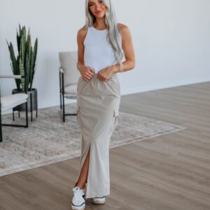 Rozen Cargo Skirt - Sand