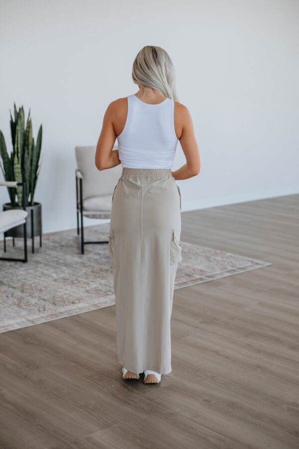 Rozen Cargo Skirt - Sand - Image 5