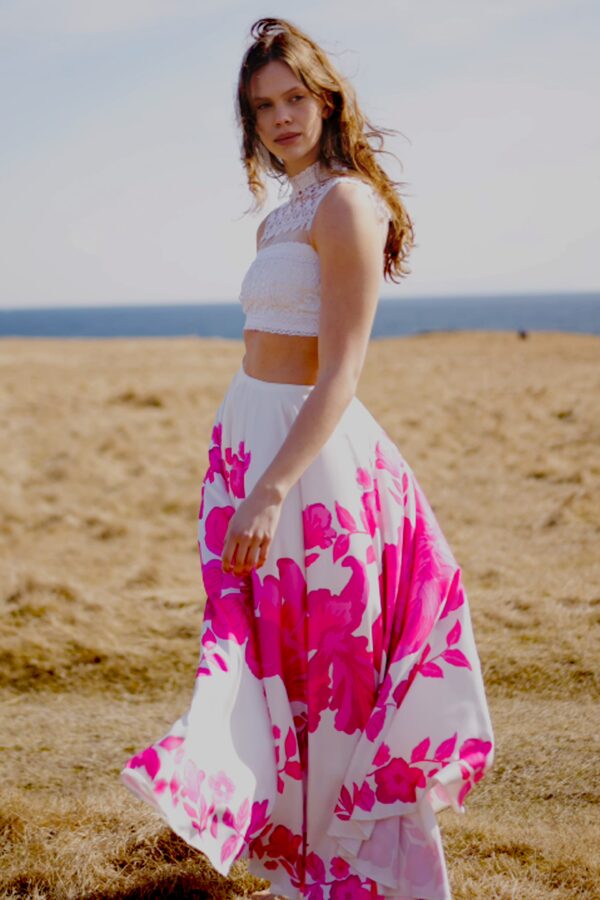 Floral Maxi Skirt