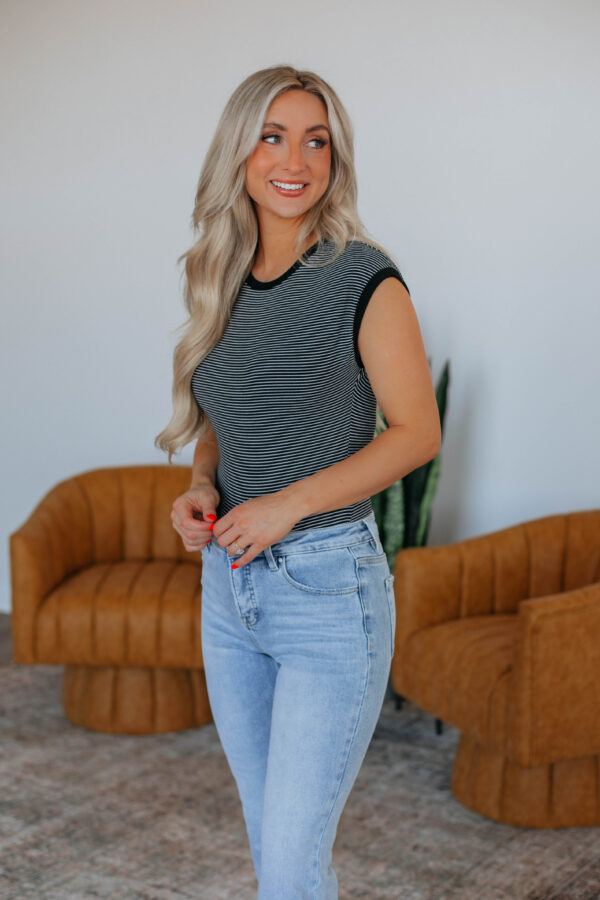 Sophy Striped Bodysuit - Image 3