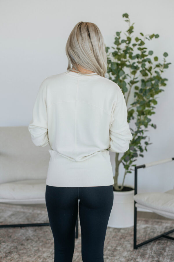 Stefani Dolman Top - Natural - Image 5