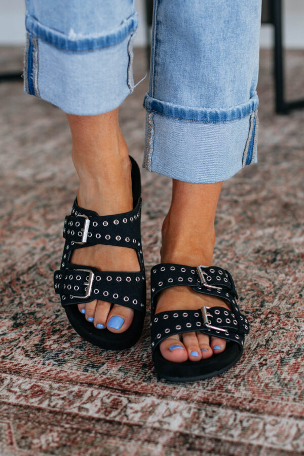 Strut Like You Mean It Sandals - Black - Image 3
