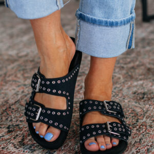 Strut Like You Mean It Sandals - Black