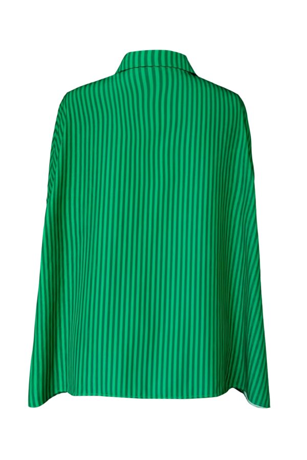 Gota Embroidered Cape Top - Image 3