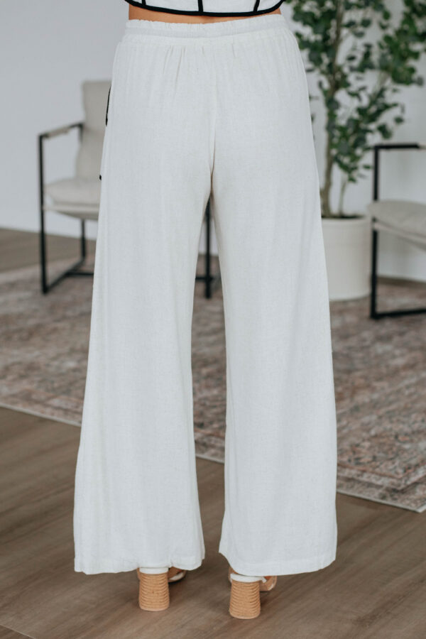 Talk Later Linen Pants - Image 5