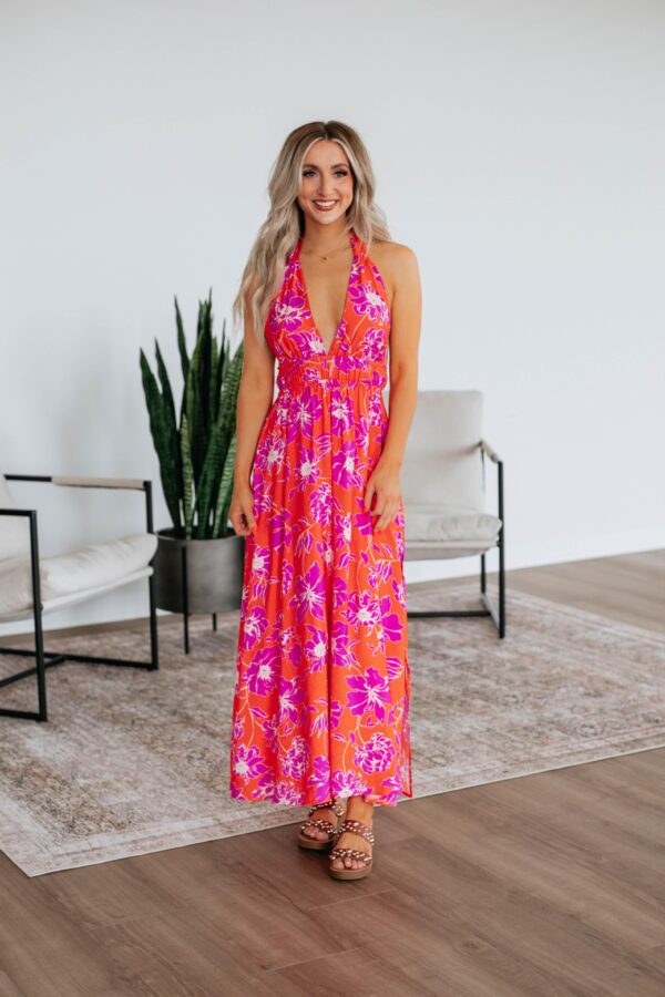Tally Floral Dress - Image 3
