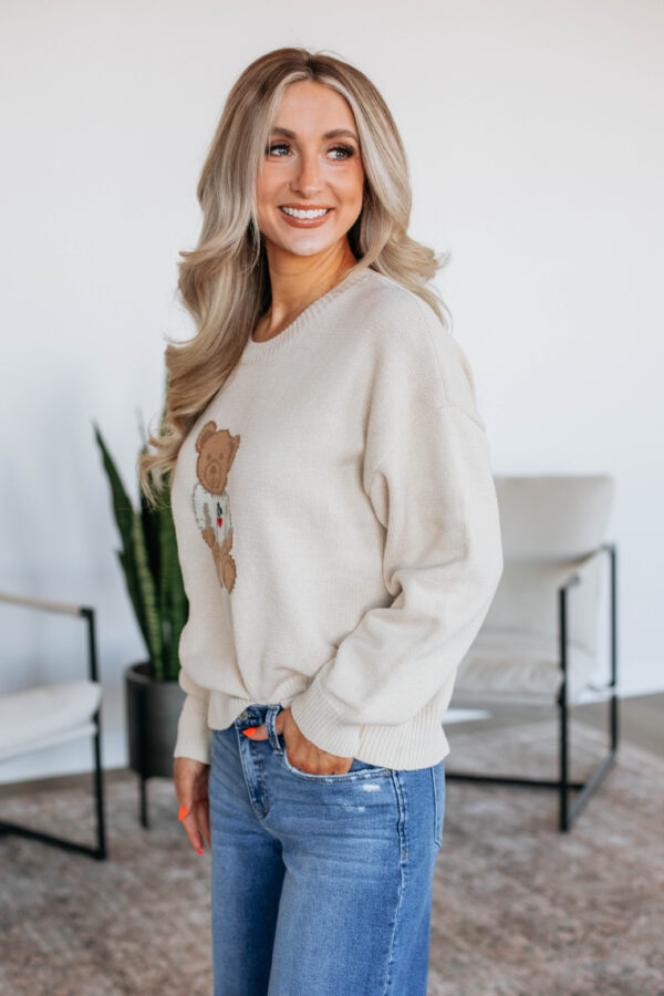 Unbearably Cute Sweater - Cream - Image 5