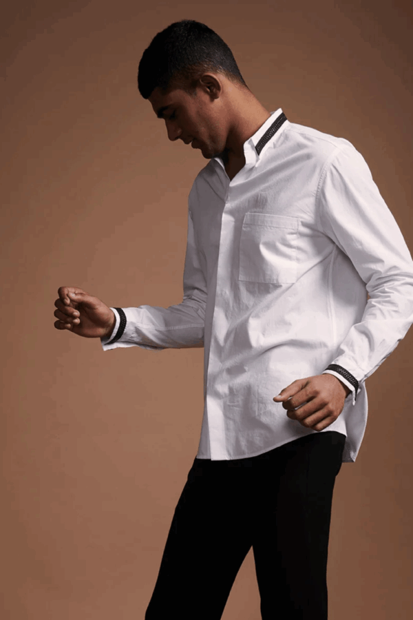 Hand Twisted Taped Shirt