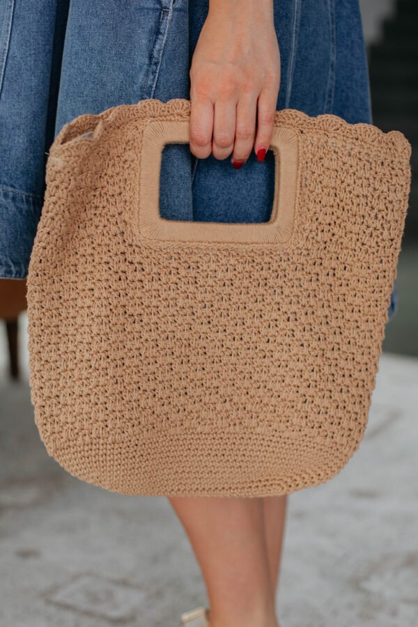 Vacay Bound Handbag - Camel - Image 2