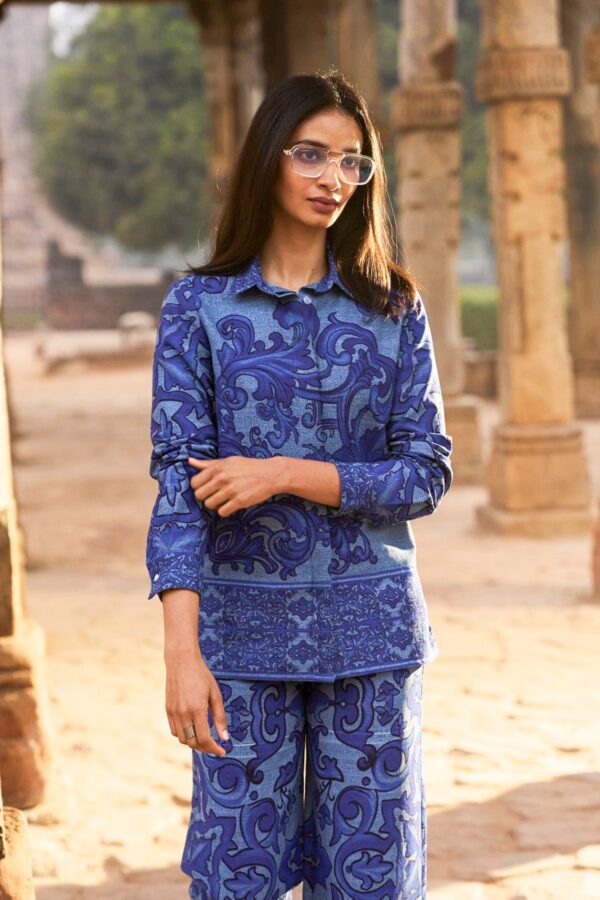 Denim Printed Set - Image 9