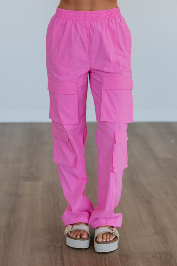 Waylon Cargo Pants - Bubblegum - Image 4