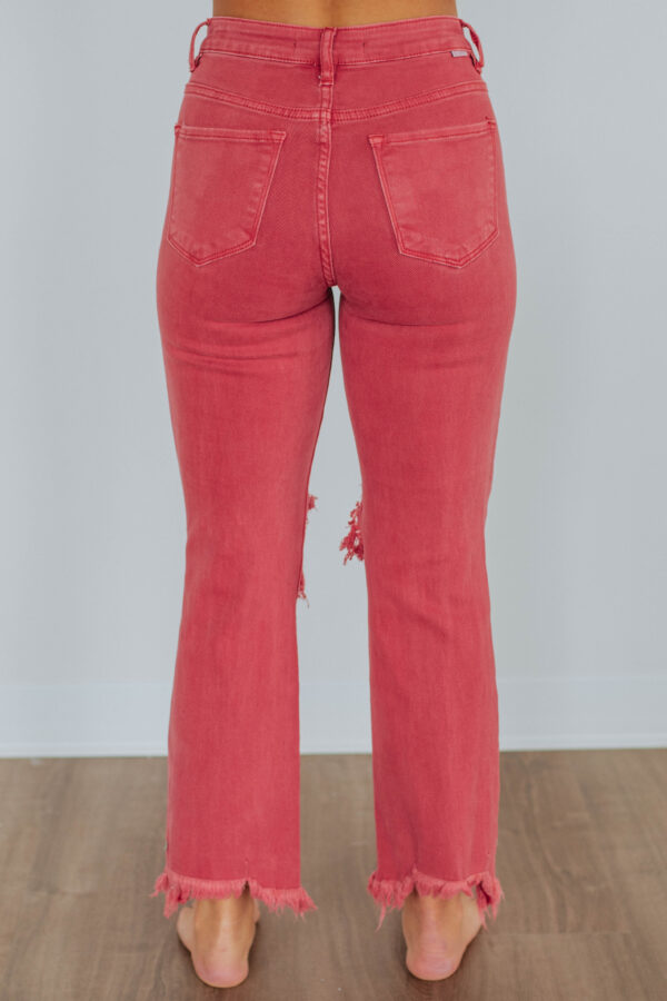 Willow Risen Jeans - Brick - Image 4