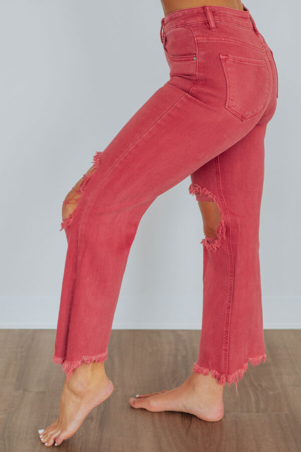 Willow Risen Jeans - Brick - Image 6