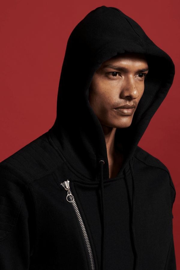 Cross Zip Hoodie - Image 5
