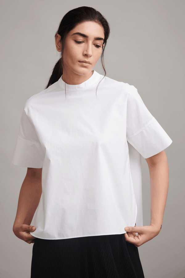 Boxy Poplin Shirt - Image 7