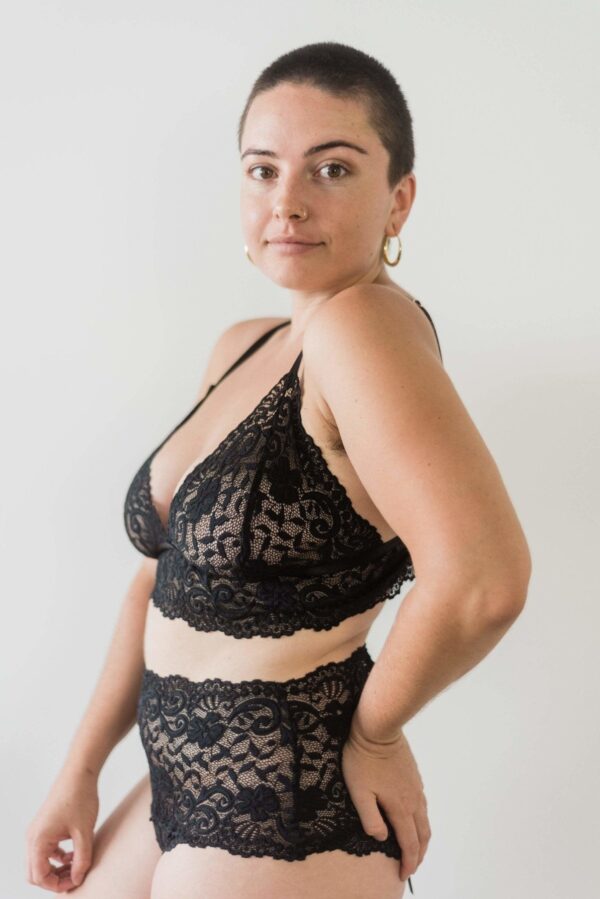 Ava Bralette Black - Image 2