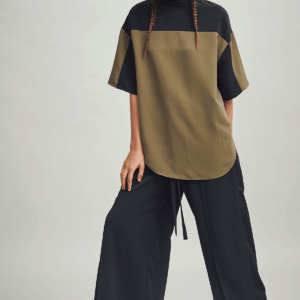 Color Block Blouse
