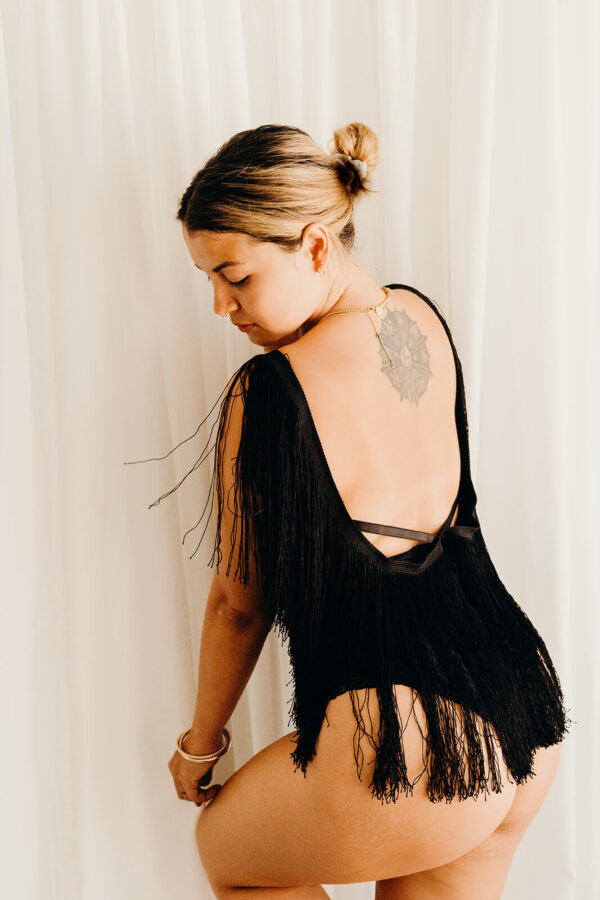 Daphne Fringe Bodysuit - Image 3
