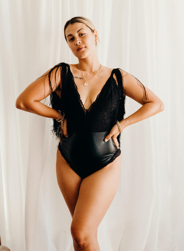 Daphne Fringe Bodysuit - Image 5