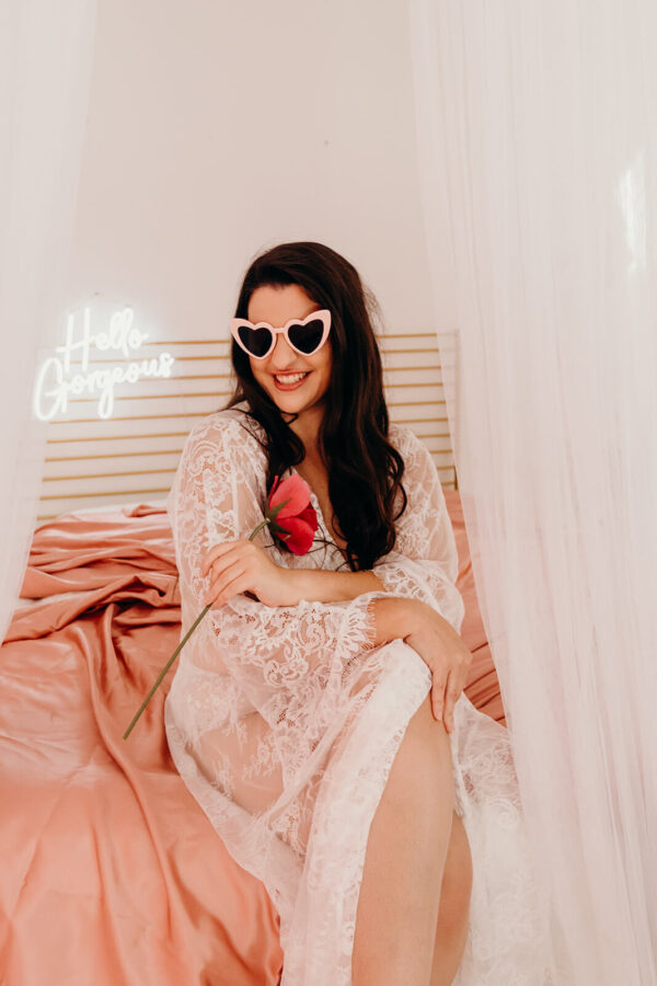 Faith White Robe - Image 7