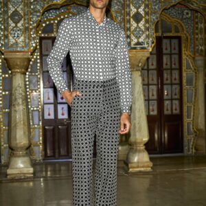 Rattan Embroidered Shirt and Pant