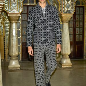 Rattan Embroidered Jacket and Pant