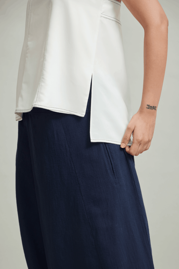 Contrast Stitch Top - Image 5