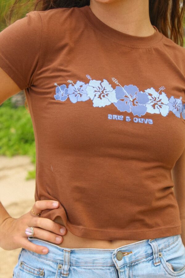 Cocoa Bloom Baby Tee - Image 4