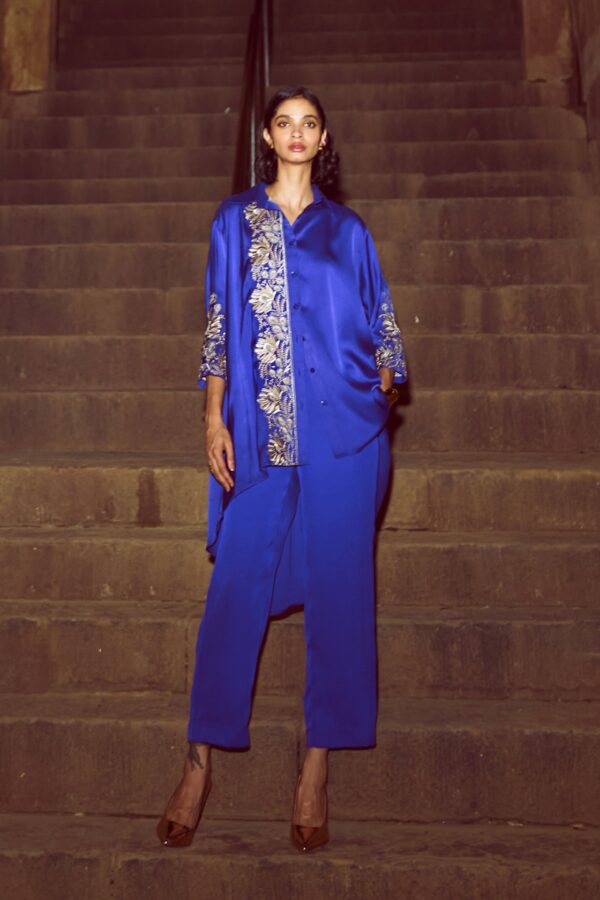 Asymmetric Embroidered Set - Image 3