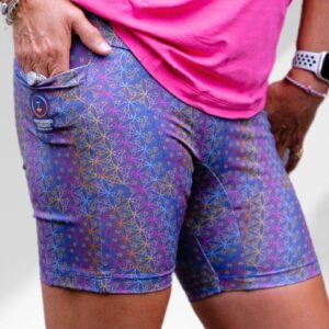 Creation Hot pants |  3 elements Print Activewear Shorts For Women