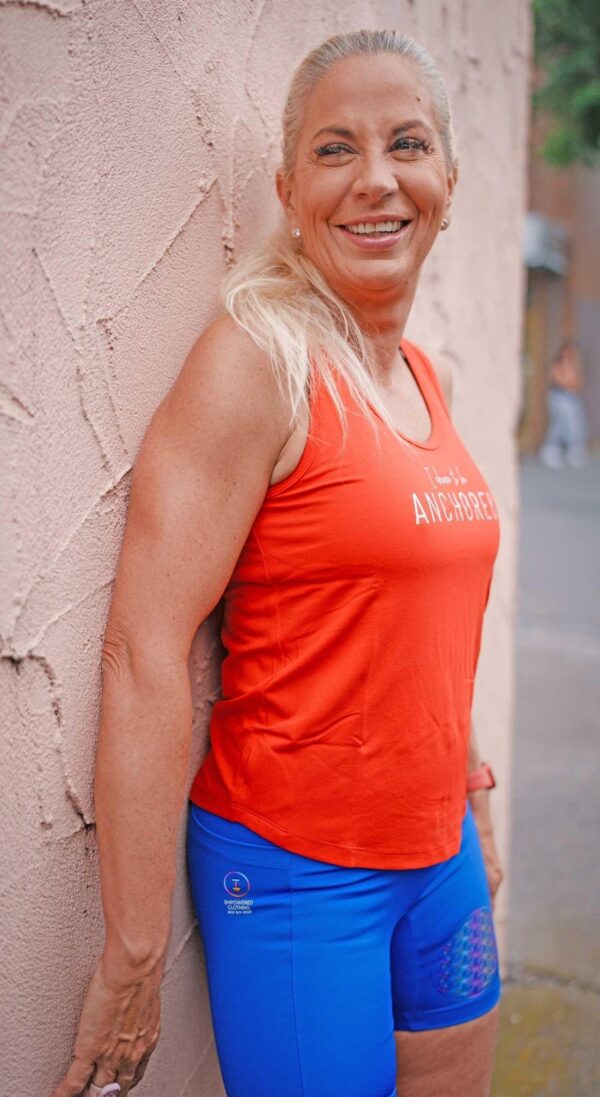 Creation Hot pants | Ocean Blue Activewear Shorts For Women - Image 6