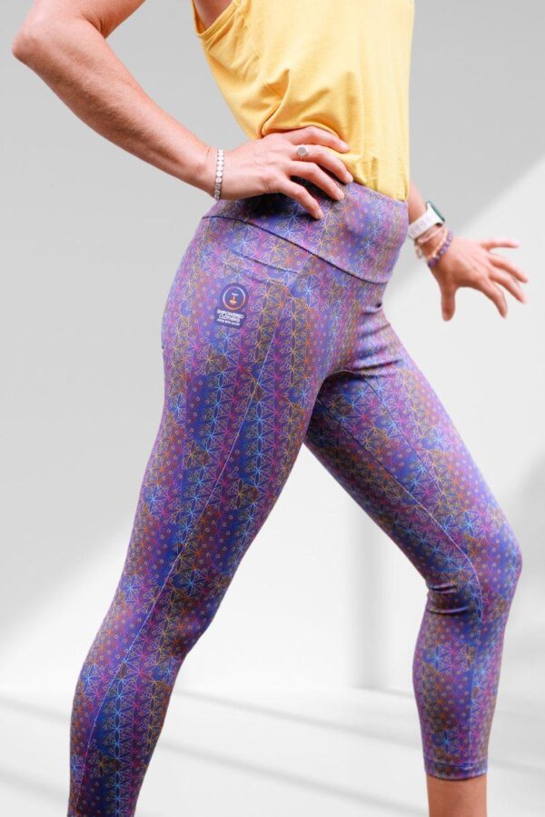 Creation Legging |  3 elements Print Activewear Legging For Women - Image 5