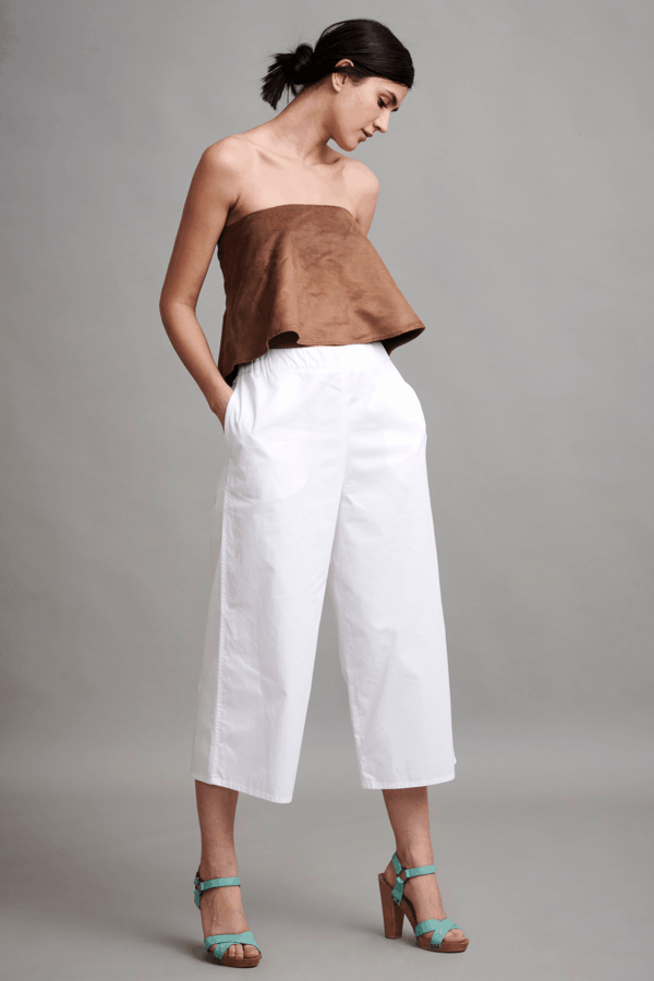 Suede Crop Top - Image 3