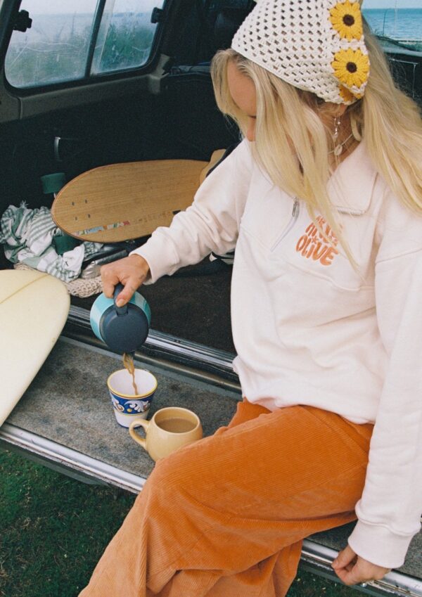 Daisy 1/4 Zip Sweater - Image 2