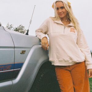 Daisy 1/4 Zip Sweater