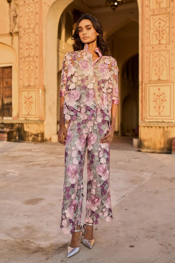 Scalloped Floral Lace Pant - Image 7