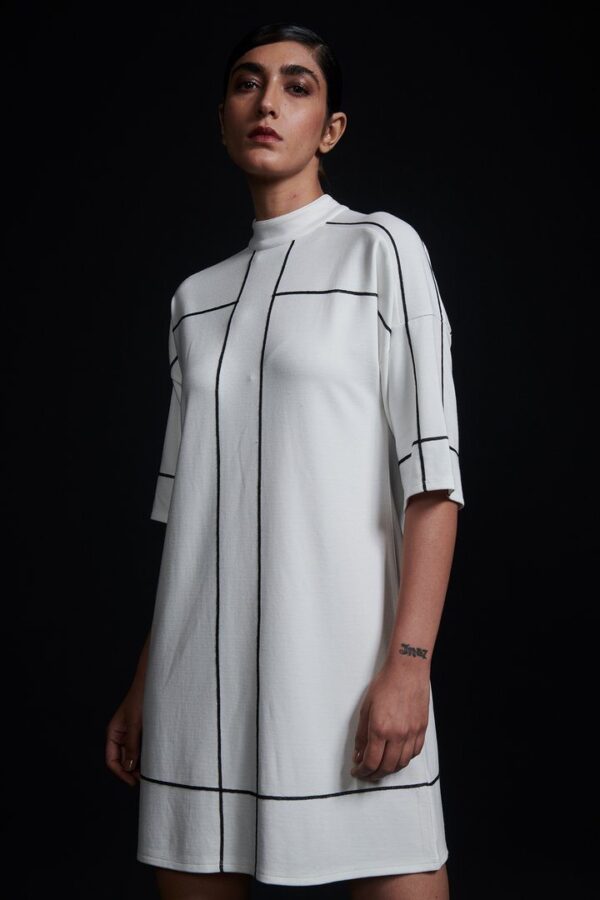 High Neck Dress