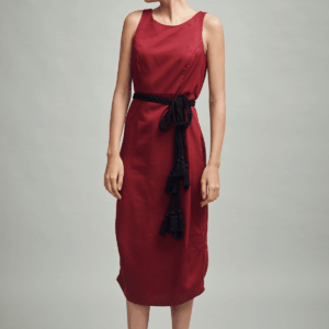 Brick Tencel Midi