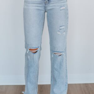Eloise Risen Jeans - Light Wash