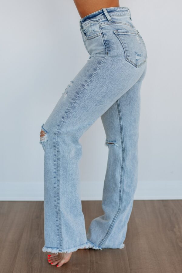 Eloise Risen Jeans - Light Wash - Image 2