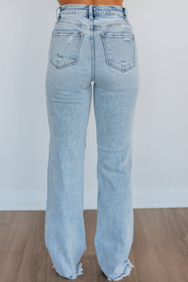 Eloise Risen Jeans - Light Wash - Image 4