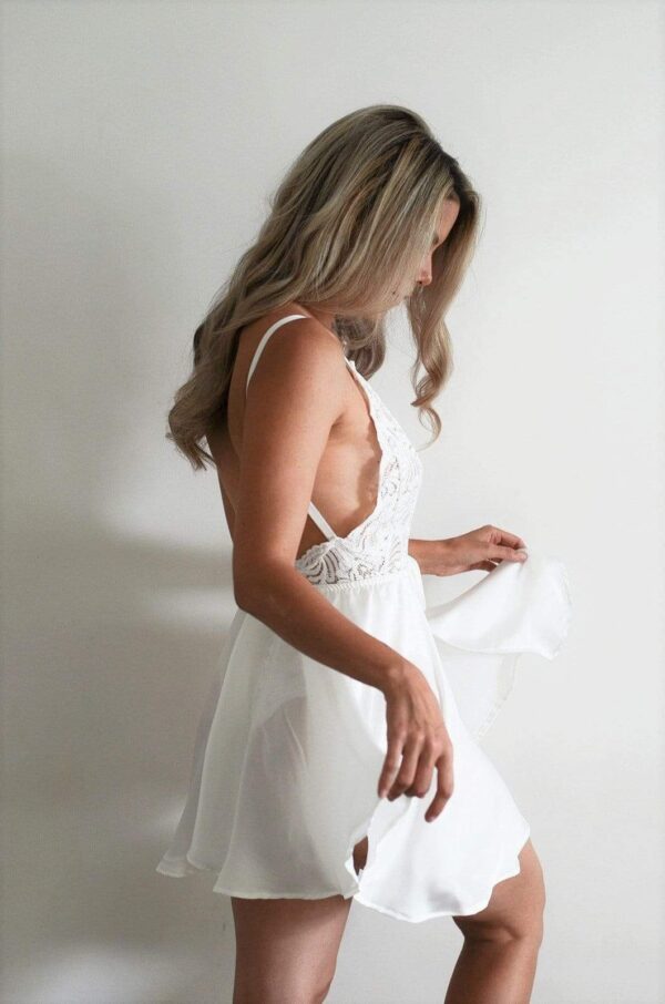 Florentine Bodysuit with Skirt - Image 2