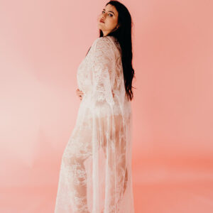 Faith White Robe