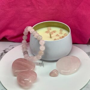 LOVE  | Heart Chakra Kakadu Plum Aromatherapy Candle