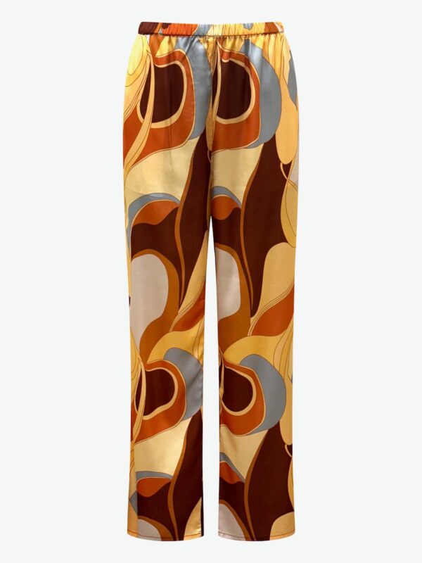 Marisa Retro Print Pants Suit - Image 4