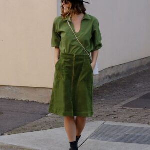 Maya Skirt - Moss Green