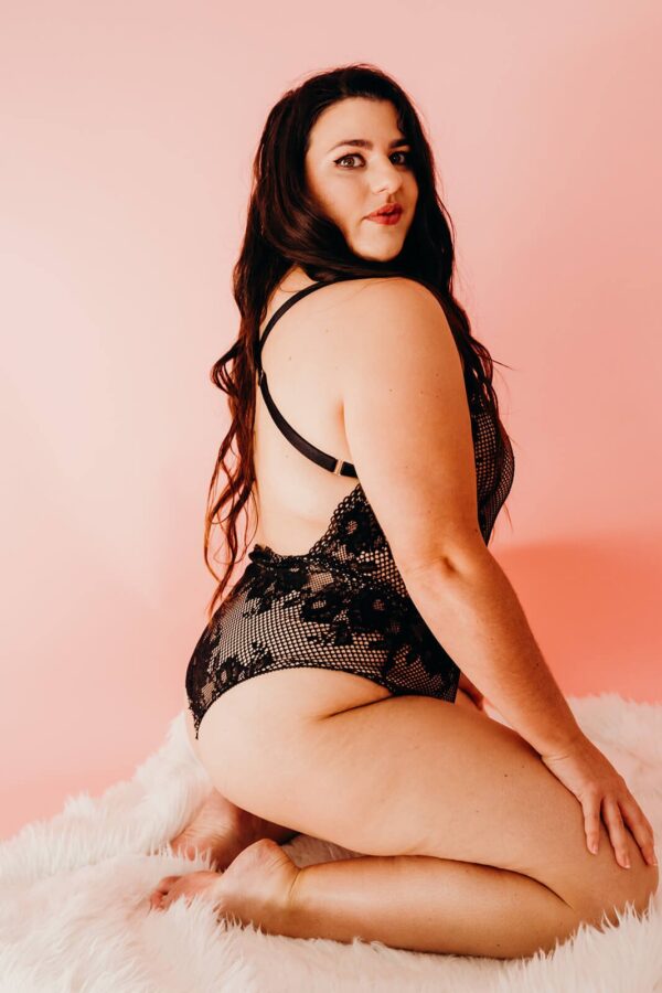 Maybelle Black Bodysuit - Image 2