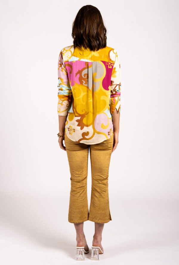 My Go To Capri Pants - Gold Corduroy - Image 3